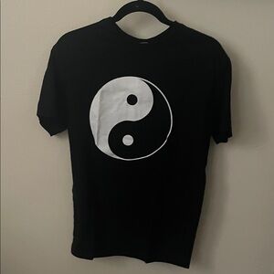 Black Yin Yang T-Shirt